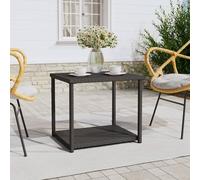 Side Table End Table Sofa Side Couch Console Coffee Table Poly Rattan Outside