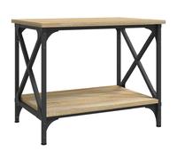 (sonoma oak) vidaXL Side Table Engineered Wood Accent Tea End Lamp Table Multi Colours