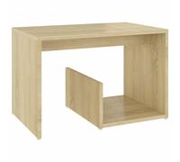 Side Table Engineered Wood Magazine Rack Couch Table Multi Colours vidaXL
