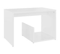 Side Table Engineered Wood Magazine Rack Couch Table Multi Colours vidaXL