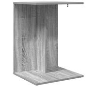 Side Table Modern Grey Sonoma 45 x 40 x 62.5 cm Engineered Wood Durable Compact