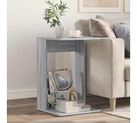 vidaXL Side Table Grey Sonoma 40 x 38 x 62.5 cm Engineered Wood