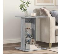 Side Table Grey Sonoma 45x40x62.5cm Engineered Wood Rectangular Accent LivingRm