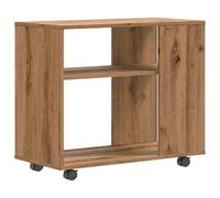 vidaXL Side Table Artisan Oak 70x35x55 cm Engineered Wood
