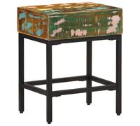 vidaXL Solid Rough Mango Wood Side Table End Coffee Table Bedroom Furniture