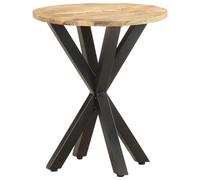 vidaXL Side Table 48x48x56 cm Solid Mango Wood, Brown