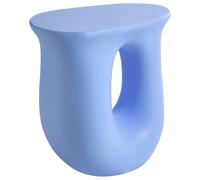Beliani Side Table IDRO 42 cm 28 cm Blue, Blue