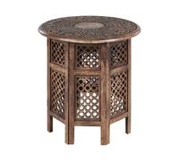 Side Table KUMALI Dark Wood