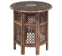 Side Table KUMALI Mango Wood Brown