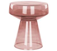 Side Table LAGUNA Glass Red