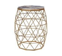 Side Table HALSEY Gold