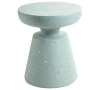 Side Table MINCIO 45 cm 45 cm Terrazzo Effect Green