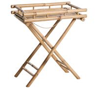 Side Table MISICUNI Bamboo Wood Natural