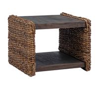 vidaXL Coffee Table Natural 70 x 35 x 35 cm Solid Mahogany Wood