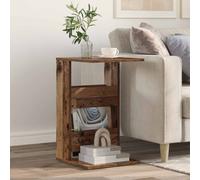 vidaXL Side Table Old Wood 40 x 35 x 60.5 cm Engineered Wood