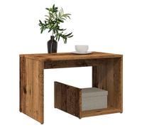 Side Table Old Wood 59x36x38 cm Engineered Wood Modern Living Room Accent Slim