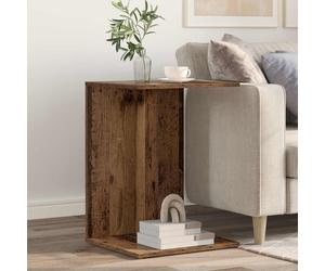 Side Table Old Wood Engineered Wood 45x40x62.5cm Compact Modern Slim Nightstand