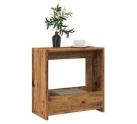 Side Table Old Wood Engineered Wood 50x26x50 cm Compact Modern Living Room Style