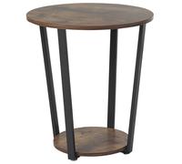 Beliani Side Table ORICK Dark Brown