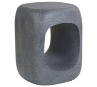 Side Table PELMO 33 cm 33 cm Marble Effect Grey