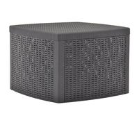 Side Table Plastic 36.5cm Garden Coffee Outdoor Desks Multi Colours vidaXL