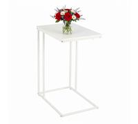 Side table, sofa table, coffee table, accent table, C-shaped table