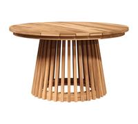 vidaXL Side Table Brown 70 x 70 x 40 cm Solid Teak Wood