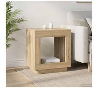 vidaXL Side Table Sonoma Oak 60 x 40 x 65 cm Engineered Wood
