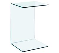 Side Table Tempered Glass Living Room Corner Unit End Coffee Sofa vidaXL