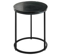 Side Table TYRELL Marble Black