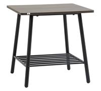 Side Table with 2-Tier Storage