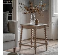 Side Table with Bobbin Detail - Artisan - Caspian House