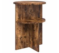 Side Table with Storage Engineered Wood Modern Furniture Home Decor vidaXL