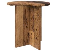 Side Table with Storage Engineered Wood Modern Interior Furniture vidaXL