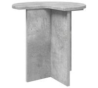 vidaXL Side Table 2 pcs Grey Sonoma Ø 39 x 38 cm Engineered Wood