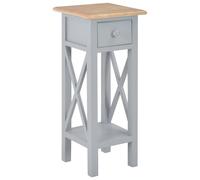 Side Table Wood Bedside Cabinet Telephone Nightstand Multi Colours vidaXL