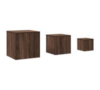Side Tables Coffee Sofa Hallway Accent Table Engineered Wood3 pcs vidaXL