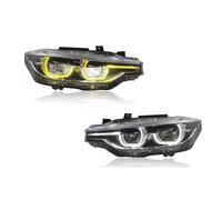 Side Tail Light Rear Lamp Car LED Headlight Light Assemblies For BMW 3 Series For F30 For F35 2013-2019 Yellow White LED DRL Turn Signal Lamp(Xenon)