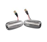 Side Turn Signal Light Dynamic Side Marker Turn Signal Light For Opel For Zafira A 1999-2005 For Astra G 1998-2009 Sequential Blinker(Dynamic Crystal)