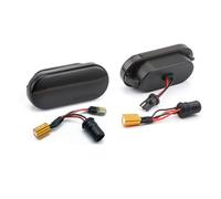 Side Turn Signal Light For VW Up For Caddy T5 Side Marker Dynamic Turn Signal Light For Amarok For Jetta For Golf 3 4 For Fox For For Lupo For Sharan For Bora For Passat(Dynamic black)