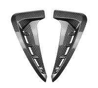 Side Vent Decor Sticker Fit for BMW X5 F15 2014-2018 Car Front Side Fender Wing Air Vent Cover Shark Gills Sticker Trim Body Kit Car Fender Side Vents(Carbon Look)