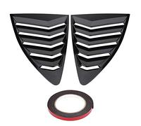 Side Vents 86= KIMISS 1 Pair of Side Window Louver Vent Cover Trim for -S 13-18(Carbon Pattern)