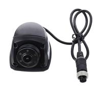 Side View Camera Black Ahd720p Ip68 Metal Vehicle-mounted | Reverse Camera, 6 LED Lights, Colour Difference Enhancement, Long Distance Real-time Transmission