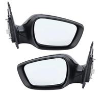 Side View Mirror Assembly For Hyundai For I30 GD 2012 2013 2014-2017 Black Manual Folding 3/5 Pins Rearview Mirror Assembly 87620A6030(1 pair 5pin)