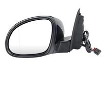 Side View Mirror Assembly For Skoda For Yeti 5L 2009 2010-2017 Power Folding Heated Puddle Light 9 Pins Rearview Mirror Assembly(1pc left)