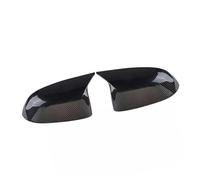 Side View Mirror Cover 2pcs Carbon Black Side Rearview Mirror Cover Cap ABS for BMW X3 X4 X5 X6 X7 G01 G02 G05 G06 G07 2018 2019 2020 2021 2022 Car Rearview Mirror Cover(Carbon fiber Black)