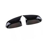 Side View Mirror Cover 2pcs Carbon Black Side Rearview Mirror Cover Cap ABS for BMW X3 X4 X5 X6 X7 G01 G02 G05 G06 G07 2018 2019 2020 2021 2022 Car Rearview Mirror Cover(Glossy Black)