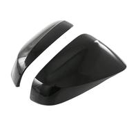 Side View Mirror Cover 2Pcs Rearview Side Mirror Covers Cap For Lexus NX 250 350h 450h 2022 Right Hand Drive RHD Carbon Fiber Gloss Black White Car Rearview Mirror Cover(LHD Black)