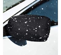 Side View Mirror Cover Auto Rearview Protection Cover Snow Ice Mirror Covers Exterior Rear View Accessories Universal Size for Cars, Black (2 Pieces)