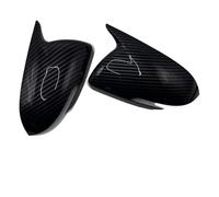 Side View Mirror Cover For Kia Stonic Exterior Mirror Decorative Shell ABS Material Adhesive Installation(Carbon fiber pattern)